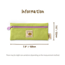 Load image into Gallery viewer, Monolike Unmatched friends Pen Case, Green - Pencil Pouch, Portable Pencil Bag, Pencil Case, Office Pouch case