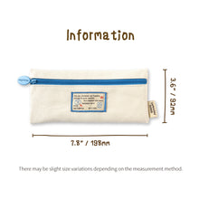 Load image into Gallery viewer, Monolike Unmatched friends Pen Case, Ivory - Pencil Pouch, Portable Pencil Bag, Pencil Case, Office Pouch case