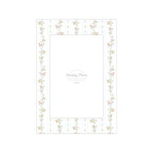 Load image into Gallery viewer, Monolike Standing Design Paper Photo frame 4x6 Olivia's Flowers, White 10pack - Fits 4x6" Pictures