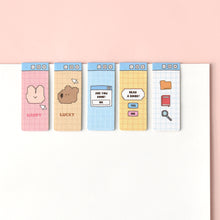 Load image into Gallery viewer, Monolike Magnetic Bookmarks Happy and Lucky Littles Series.1, Set of 5