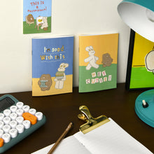 Load image into Gallery viewer, Monolike Mini Unmatched Friends Line Note 6P SET _Mini note, Pocket note, Line note, a portable note, 105x148mm, 48pages