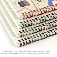Load image into Gallery viewer, Monolike Seoul A5 Line Spiral Notebook, Seoul map - Hardcover 5.83 x 8.27inch 128 Page