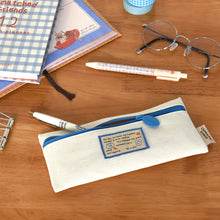 Load image into Gallery viewer, Monolike Unmatched friends Pen Case, Ivory - Pencil Pouch, Portable Pencil Bag, Pencil Case, Office Pouch case