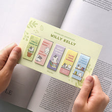 Load image into Gallery viewer, Monolike Magnetic Bookmarks Willy Kelly, Set of 5