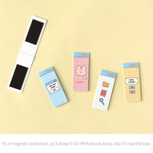 Load image into Gallery viewer, Monolike Magnetic Bookmarks Happy and Lucky Littles Series.1, Set of 5