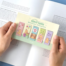 Load image into Gallery viewer, Monolike Magnetic Bookmarks Storytown Momo Series.1, Set of 5