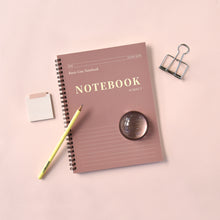 Load image into Gallery viewer, Monolike Spiral School Notebook, Subject A 4P SET - 7.09 x 9.45inch, 98 Page, Academic Line Notebook