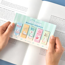 Load image into Gallery viewer, Monolike Magnetic Bookmarks Storytown Azzle Series.1, Set of 5