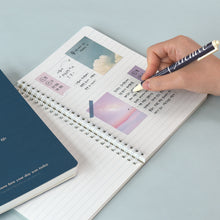 Load image into Gallery viewer, Monolike Archive A5 Line Spiral Notebook, Ivory - Hardcover 5.83 x 8.27inch 128 Page