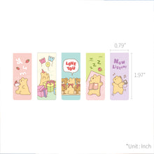 Load image into Gallery viewer, Monolike Magnetic Bookmarks Storytown Momo Series.1, Set of 5