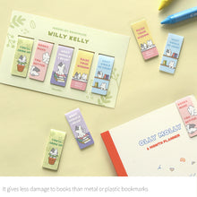 Load image into Gallery viewer, Monolike Magnetic Bookmarks Willy Kelly, Set of 5