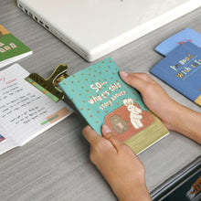 Load image into Gallery viewer, Monolike Mini Unmatched Friends Line Note 6P SET _Mini note, Pocket note, Line note, a portable note, 105x148mm, 48pages