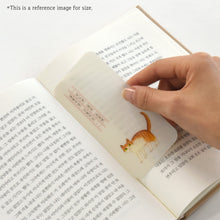 Load image into Gallery viewer, Monolike Minhwa Black Cat+Yellow Cat Hard Bookmark 6P SET - Acryilc bookmarks, Bookclips, Design bookmarks