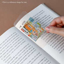 Load image into Gallery viewer, Monolike Seoul Alleyway+Season Hard Bookmark 6P SET - Acryilc bookmarks, Bookclips, Design bookmarks
