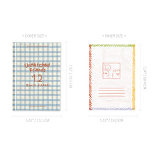 Load image into Gallery viewer, Monolike Hardcover Unmatched Friends Diary, 07. Vintage blue - Academic Planner Weekly & Monthly Planner