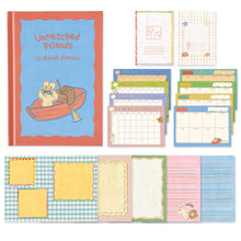 Load image into Gallery viewer, Monolike Hardcover Unmatched Friends Diary, 02. Red - Academic Planner Weekly & Monthly Planner