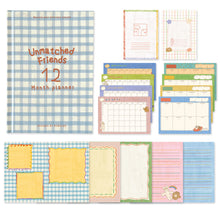 Load image into Gallery viewer, Monolike Hardcover Unmatched Friends Diary, 07. Vintage blue - Academic Planner Weekly & Monthly Planner