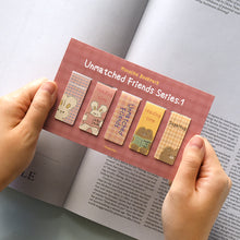 Load image into Gallery viewer, Monolike Magnetic Bookmarks Unmatched Friends Series.1, Set of 5