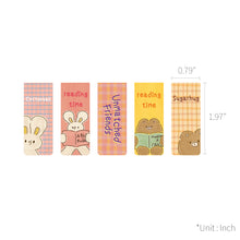 Load image into Gallery viewer, Monolike Magnetic Bookmarks Unmatched Friends Series.1, Set of 5