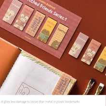 Load image into Gallery viewer, Monolike Magnetic Bookmarks Unmatched Friends Series.1, Set of 5