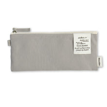 Load image into Gallery viewer, Monolike Archive 247 Flat Pen Case, Gray - Pencil Pouch, Portable Pencil Bag, Pencil Case, Office Pouch case, Pen case