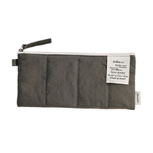 Load image into Gallery viewer, Monolike Archive247 Cushion Pencil Case, 06. Gray - Pencil Pouch, Portable Pencil Bag, Pencil Case, Office Pouch case, Cushion, Soft, Vintage