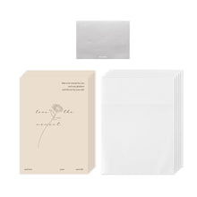 Load image into Gallery viewer, Monolike Paper Frame Photo Card Soft, Beige 5P SET - 4x6 Inch Picture Frame Note Card, Greeting cards, Assorted Happy Birthday, Thank you, Gift