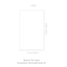 Load image into Gallery viewer, Monolike Happy & Lucky Littles Theme Sticker 6P Set - Aesthetic Removable Stickers for Journaling, Scrapbooking, Multicolor, Size: 4.33 x 5.51 inches