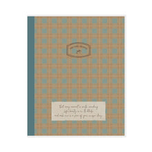 Load image into Gallery viewer, Monolike Archive247 Classic PVC Adhesive Photo Album, Blue check - Photo Album, Photo Book, Adhesive Album, Design Album