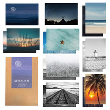 Load image into Gallery viewer, Monolike Serenity B Single card - mix 16 pack, greeting card, 3.9x5.8"