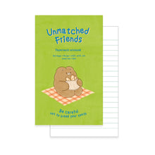 Load image into Gallery viewer, Monolike Unmatched Friends Paperback Line Notebook - 01. Picnic_Design note, Mini note, Simple note, Notebook, 192 Pages, 4.13x6.69