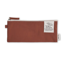 Load image into Gallery viewer, Monolike Archive 247 Flat Pen Case, Brick red - Pencil Pouch, Portable Pencil Bag, Pencil Case, Office Pouch case, Pen case