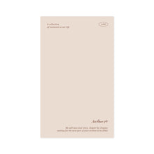 Load image into Gallery viewer, Monolike Archive 247 Solid PVC Handy Notebook, Beige - Exposed Binding, PVC cover, Academic, Journal, Diary, 160pages