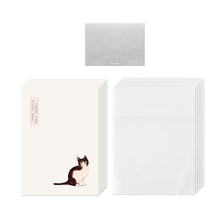 Load image into Gallery viewer, Monolike Paper Frame Photo Card Minhwa, Cat 5P SET - 4x6 Inch Picture Frame Note Card, Greeting cards, Assorted Happy Birthday, Thank you