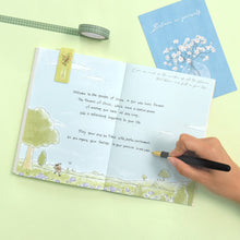 Load image into Gallery viewer, Monolike B6 Olivia's Flowers Diary 6 Month Planner, Yellow - Academic Planner, Weekly & Monthly Planner, Scheduler, Undated Planner, 128x182mm