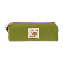 Load image into Gallery viewer, Monolike Unmatched Friends Block Pencil Case, Green - Pencil Pouch, Portable Pencil Bag, Pencil Case, Office Pouch case, Soft