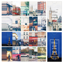 Load image into Gallery viewer, Monolike Bandal Bookmarks CAPTURE THE LIFE London+Paris 120 Pieces