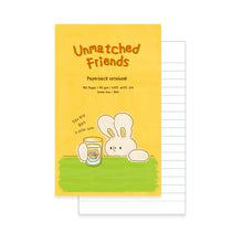 Load image into Gallery viewer, Monolike Unmatched Friends Paperback Line Notebook - 04. Polar bear_Design note, Mini note, Simple note, Notebook, 192 Pages, 4.13x6.69