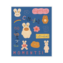 Load image into Gallery viewer, Monolike Unmatched Friends PVC Adhesive Photo Album, Blue - Photo Album, Photo Book, Adhesive Album, Design Album