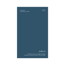 Load image into Gallery viewer, Monolike Archive 247 Solid PVC Handy Notebook, Navy - Exposed Binding, PVC cover, Academic, Journal, Diary, 160pages