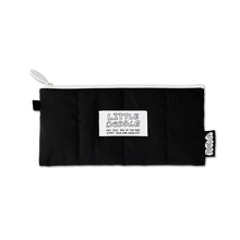 Load image into Gallery viewer, Monolike Little Doodle Cushion Pencil Case, Black - Pencil Pouch, Portable Pencil Bag, Pencil Case, Office Pouch case, Cushion, Soft, achromatic color