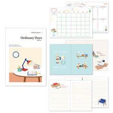 Load image into Gallery viewer, Monolike Ordinary Days Diary 6 Month Planner, Lamp - Academic Planner, Weekly & Monthly Planner, Scheduler