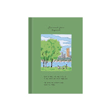 Load image into Gallery viewer, Monolike Journal For Beyond Seoul Today’s Season Hardcover Lined Notebook, Park - Hardcover, Academic, Journal, Diary, 192pages