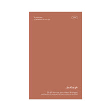 Load image into Gallery viewer, Monolike Archive 247 Solid PVC Handy Notebook, Orange - Exposed Binding, PVC cover, Academic, Journal, Diary, 160pages