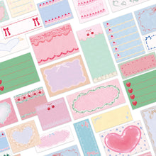 Load image into Gallery viewer, Monolike Dear Sweet Sticker pack (102Pcs) - Variety pack, Journal, Scrapbook, Fancy Sticker, Paper