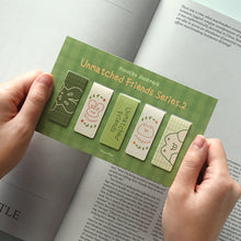 Load image into Gallery viewer, Monolike Magnetic Bookmarks Unmatched Friends Series.2, Set of 5