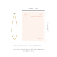 Load image into Gallery viewer, Monolike Archive247 Little Memory Box M, Ivory - Photo Album, Photo Book, Pocket Album, Design Album, 4x6 photo