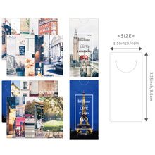 Load image into Gallery viewer, Monolike Bandal Bookmarks CAPTURE THE LIFE London+Paris 120 Pieces