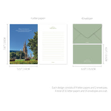Load image into Gallery viewer, Monolike Capture the Life Sky Letter Paper and Envelopes Set - 8Type, 32 Letter Paper + 16 Envelopes