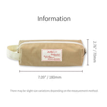 Load image into Gallery viewer, Monolike Archive Block Pen Case, Sand beige - Pencil Pouch, Portable Pencil Bag, Pencil Case, Office Pouch case